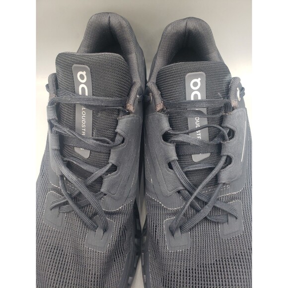 On Cloud Cloudstratus Black Shoes Mens Size 10 CloudTech Running - Picture 4 of 14